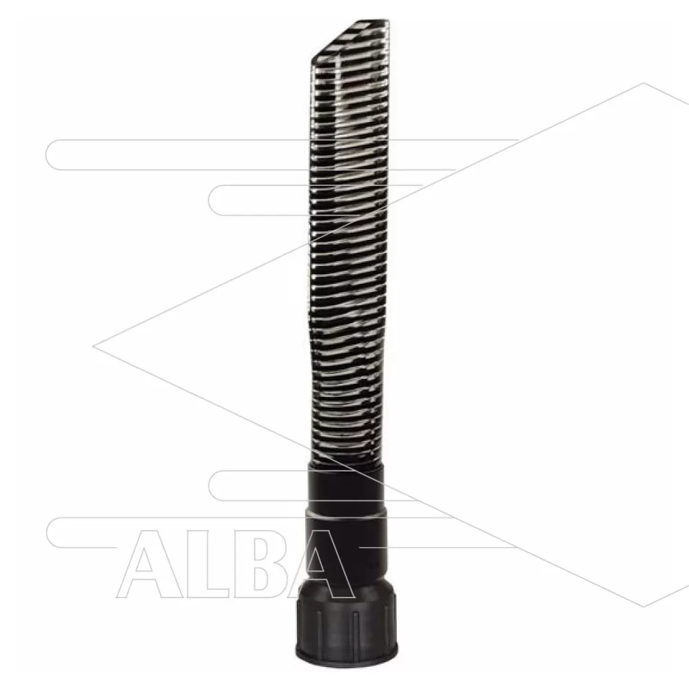 Kierenzuigmond flexibel - draaibaar - slangaansluiting Ø50mm - L=420mm - Afbeelding 1