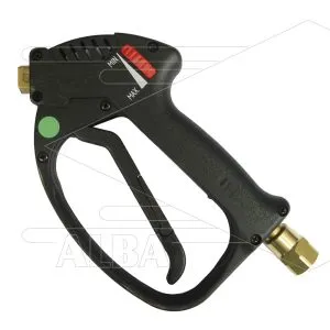 MV2006 - Hogedrukpistool - met drukregeling - met swivel - 220 Bar - 30 l/min - max 160°C - 3/8" bi x 1/4" bi