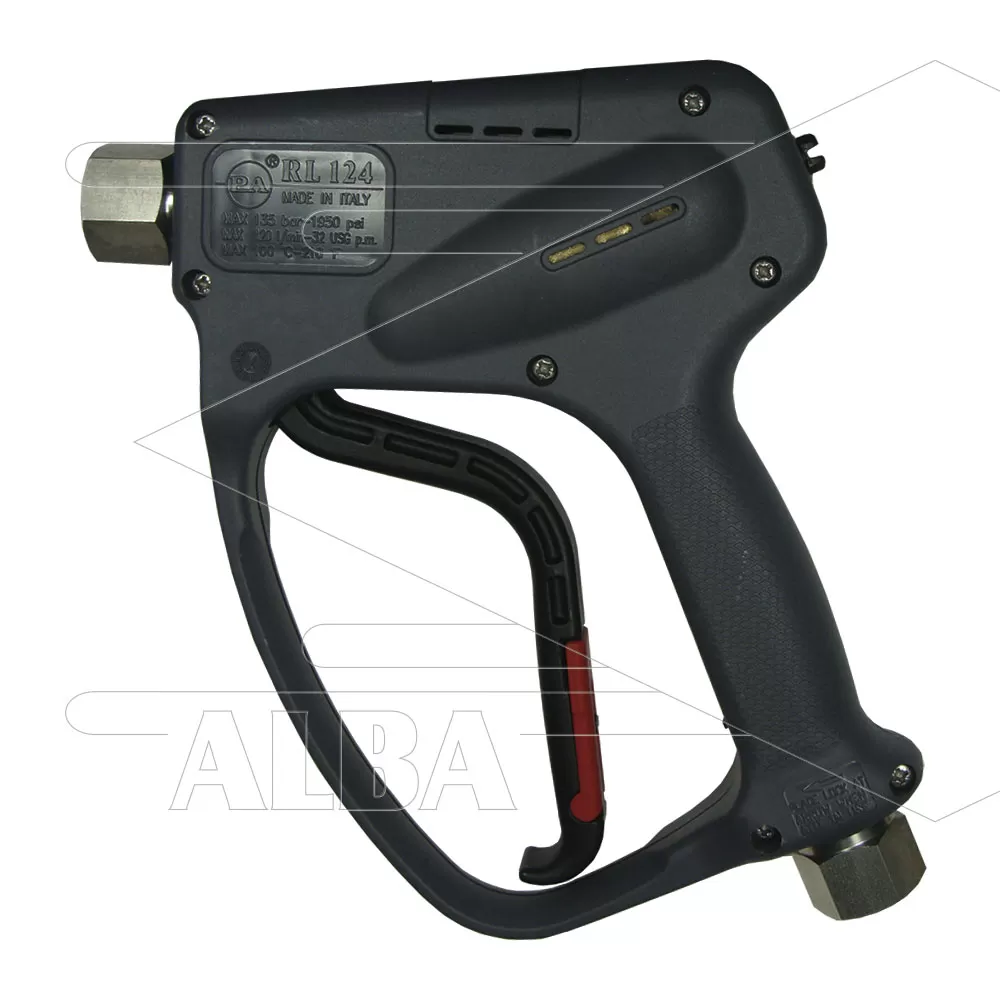 RL124 - Hogedrukpistool - 120 Bar - 120 l/min - max 100°C - 2 x 1/2" bi - Afbeelding 1