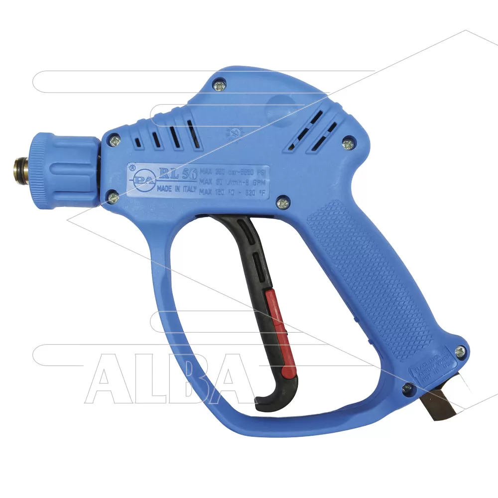RL56 - Hogedrukpistool - met swivel - 350 Bar - 30 l/min - max 160°C - 3/8" bi x AR8 M24 wartel - Afbeelding 1