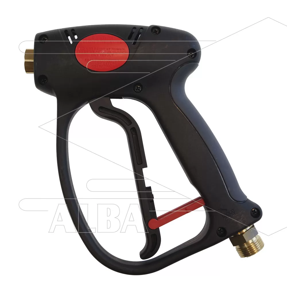 ML955 - Hogedrukpistool - met swivel - 360 Bar - 40 l/min - max 160°C - M22x1,5 bu x 1/4" bi - Afbeelding 1