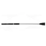 LDM11 dubbele lans - L=1090mm - RVS - regelbaar d.m.v. greep - 280 Bar - max 160°C - 1/4" bu - incl. lagedruknozzle 40.300