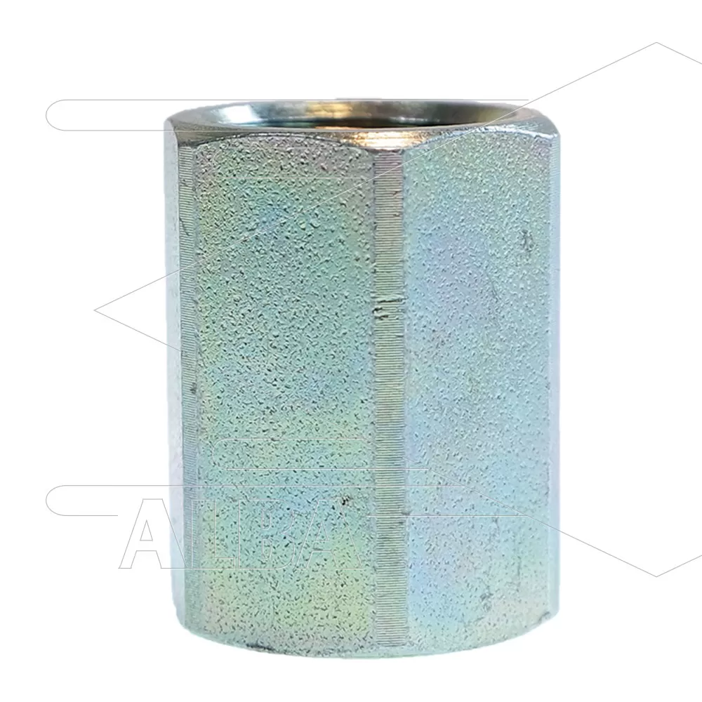 Nozzlesok - verzinkt staal - 2x 1/4" bi - Afbeelding 1