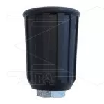 Nozzlehouder - staal - rubber - zwart - 1/4" bi