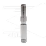 Insteeknippel 1/4" bu - RVS - passsend op KEW - L=81mm