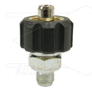 1/2" - snelkoppeling wartel - messing - 250 Bar - Ø11mm - max 150°C - 3/8" bu