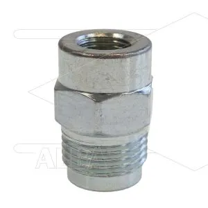 1/2" - snelkoppeling nippel - messing - 250 Bar - Ø11mm - max 150°C - Viton O-ring - 1/4" bi