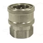 ARS350 - koppeling - RVS - 350 Bar - max 90°C - passend op Nilfisk-Alto - 3/8" bi