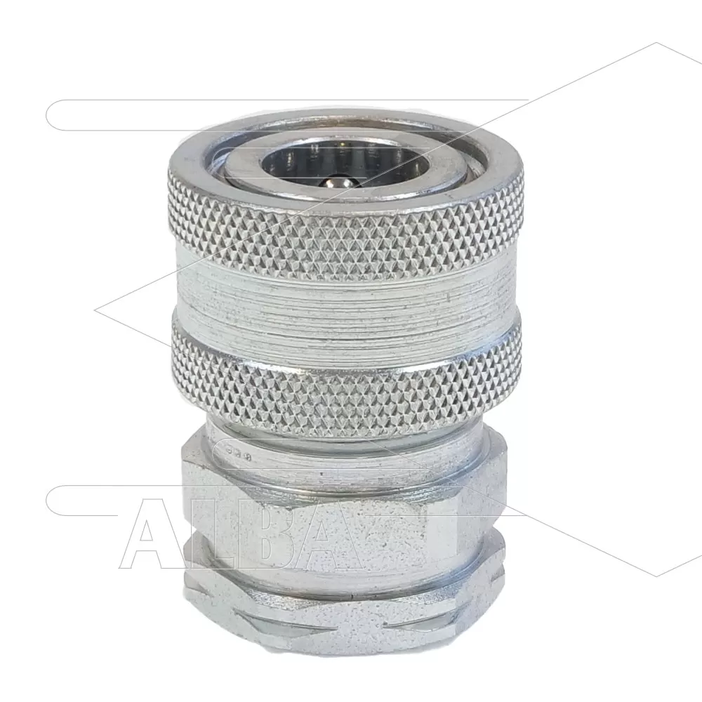 Snap-Tite - koppeling - staal - 759 Bar - 1/4" bi - Afbeelding 1