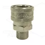 ARS250 - koppeling - messing - 250 Bar - max 90°C - 3/8" bu