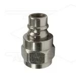 RP-Click - nippel - RVS (gehard) - 250 Bar - Ø12,9mm - max 200°C - passend op Snap-Tite - 3/8" bi