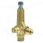 K3.0 - drukregelautomaat - 100 Bar - 8 tot 11 l/min - max 60°C - In: 3/8" bi - Uit: 1/2" bu - Bypass: 3/4" bu - 1/2" bi