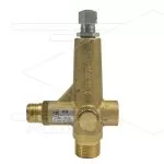 K3.2 - drukregelautomaat - 100 Bar - 16 tot 21 l/min - max 60°C - In: 3/8" bi - Uit: 1/2" bu - Bypass: 3/4" bu - 1/2" bi