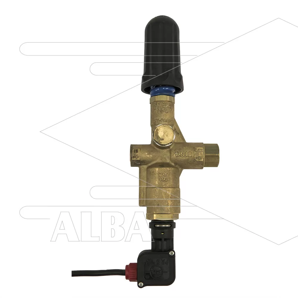 Pulsar Zero met drukschakelaar - 280 Bar - 9 tot 40 l/min - 60°C - In: 3/8" bi - Uit: 3/8" bi - Bypass: 3/8" bi - Afbeelding 1