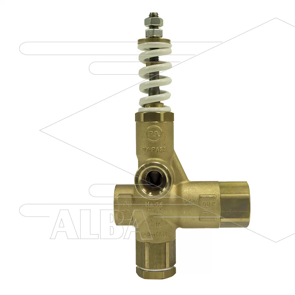 VB85/160-RV - 160 Bar - 80 l/min - max 90°C - In: 1/2" bi - Uit: 1/2" bi - Bypass: 1/2" bi - Afbeelding 1