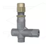 VRP43 - drukregelaar - RVS303 - 400 Bar - 80 l/min - 60°C - Multi-user - In: 1/2" bi - Uit: 1/2" bi - Bypass: 1/2" bi