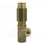 VS170 - veiligheidsventiel - 150 Bar - 24 l/min - 60°C - In: 3/8" bi - Bypass: 3/8" bi