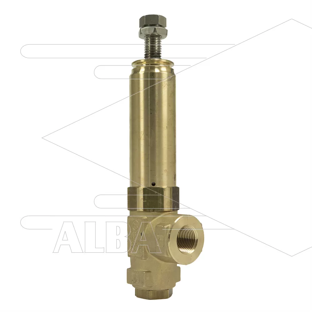 VS500 veiligheidsventiel - 500 Bar - 80 l/min - 60°C - In: 1/2" bi - Bypass: 3/8" bi - Afbeelding 1