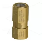 VNR-O - Terugslagklep - messing - 150 Bar - 180 l/min - max 90°C - 2 x 3/4 "bi