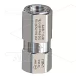 VNR-I - Terugslagklep - RVS - 400 Bar - 40 l/min - max 90°C - 2 x 3/8" bi