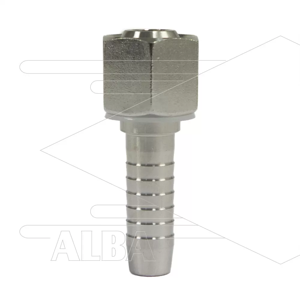 Persnippel 5/16 - 3/8" wartel - SW19 - RVS - Afbeelding 1