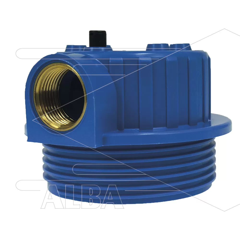 Filterkop tbv.1 filter" - Afbeelding 1