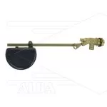 Vlotterafsluiter RG60 - messing - L=383mm - max 6 Bar - max 60°C - 3/4" bu - Debiet bij 1 Bar = 42 l/min - bij 2 Bar = 60 l/min