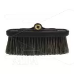 Wasborstel - natuur en synthetisch haar - met vaste kunststof houder - haarlengte: 60mm - 1/4" bi