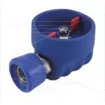 Kogelkraan - beschermd - RVS304 - 60 Bar - 1/2 bi x ST3100 snelkoppeling