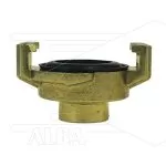Snelkoppeling - messing - Geka - 3/8 bi