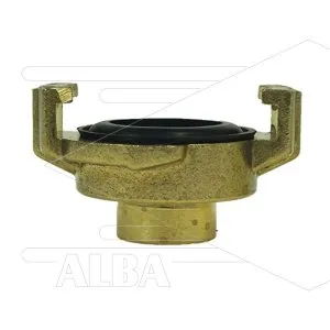 Snelkoppeling - messing - Geka - 3/8 bi