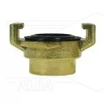 Snelkoppeling - messing - Geka - 3/4 bi