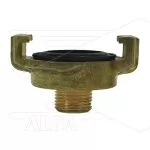 Snelkoppeling - messing - Geka - 3/8 bu