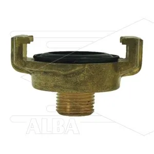 Snelkoppeling - messing - Geka - 3/8 bu