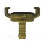 Snelkoppeling - messing - Geka - Ø10mm - 3/8 pilaar