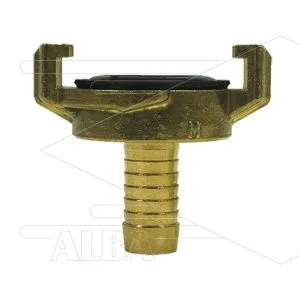 Snelkoppeling - messing - Geka - Ø13mm - 1/2 pilaar