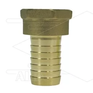 Slangpilaar - messing - Ø25mm - 1" bi