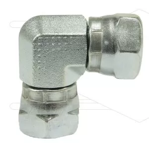 Knie - staal - 2 x 1/2 wartel - BSP