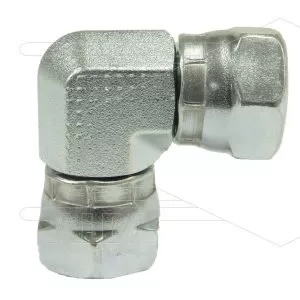 Knie - staal - 2 x 1/4 wartel - BSP