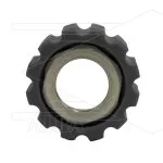 Wartelmoer RVS zwart 500bar M22 tbv perspilaar Ø16,4 mm