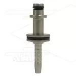 Persnippel 1/4 - Ø11mm - DN06 pistoolaansluiting met lager - RVS