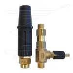 LS3 - korte schuimlans (nozzle 1,8mm) + injector (nozzle 1,2mm) - 60 tot 160 Bar - 5 tot 9 l/min - 1/4" bi