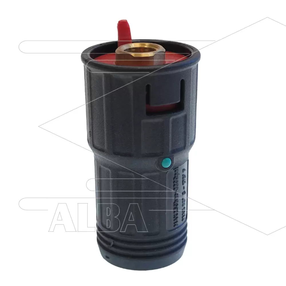 GS3 - drieweg nozzlehouder - 0.055 - 220 Bar - 1/4 bi - Afbeelding 1