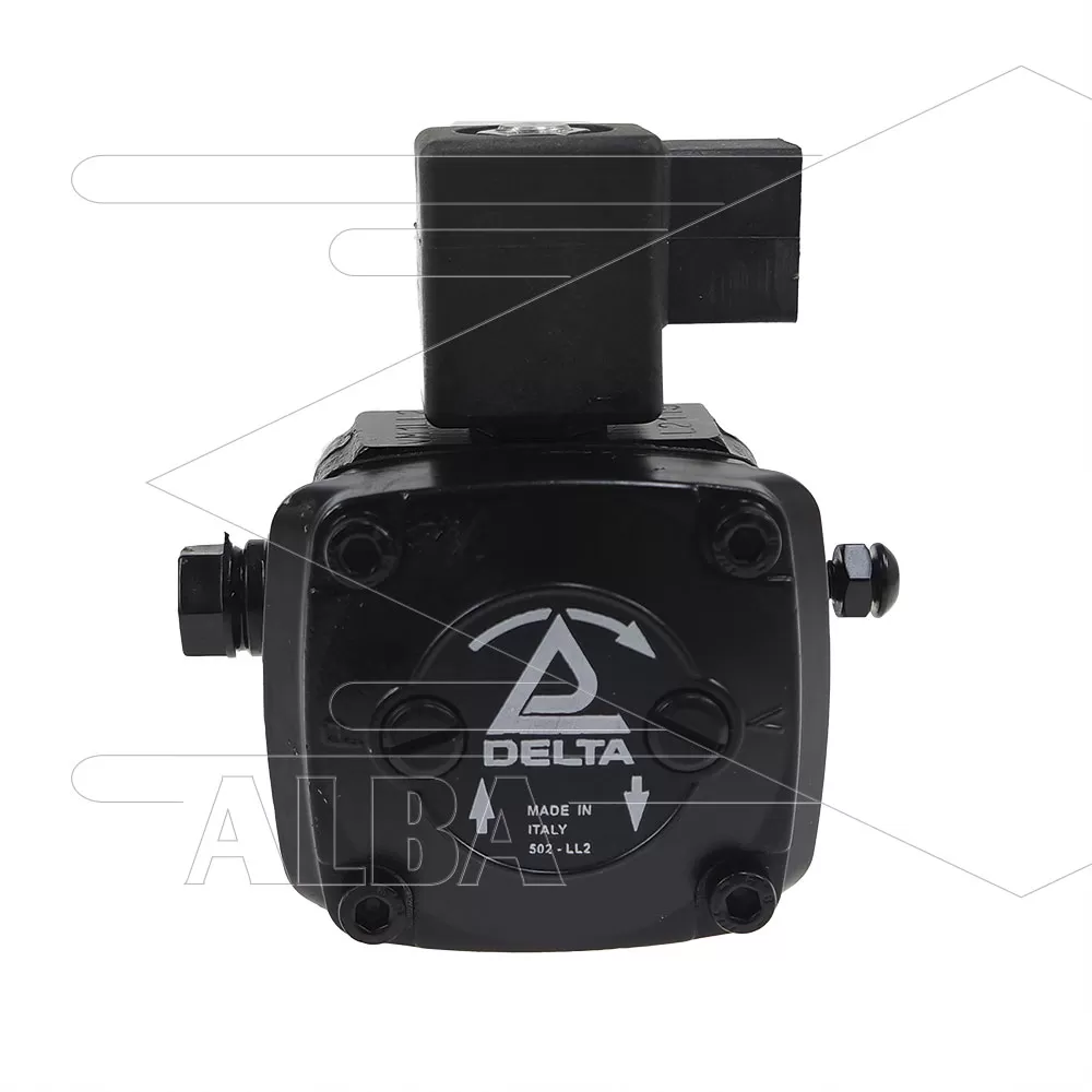 Brandstofpomp - Delta - VM1LL2 - Linksdraaiend - Inclusief magneetventiel 230V-50Hz - Afbeelding 1