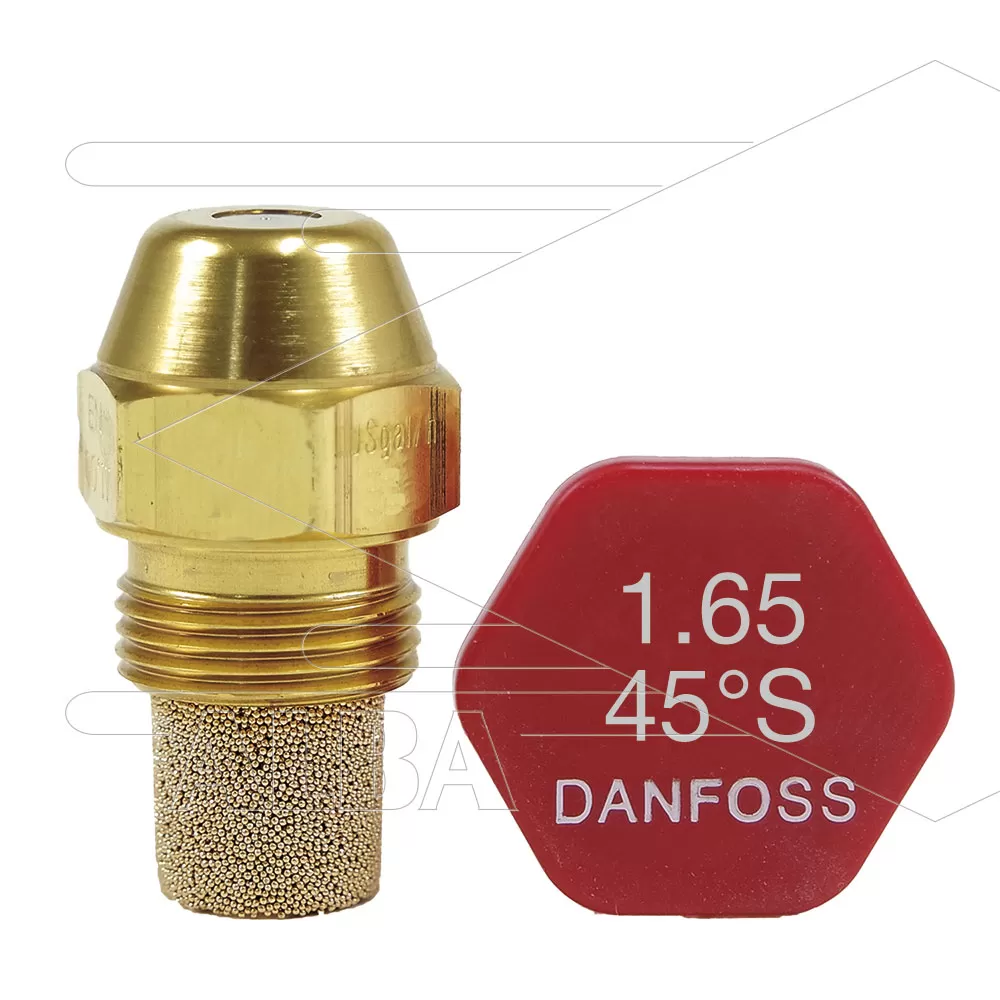 Verstuiver Danfoss 1,65 - 45° S - volkegel - Afbeelding 1