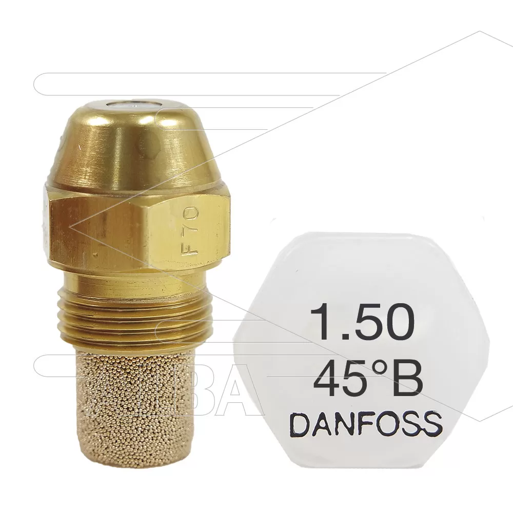 Verstuiver Danfoss 1,50 - 45° B - halfvolle kegel (HDS 895) - Afbeelding 1