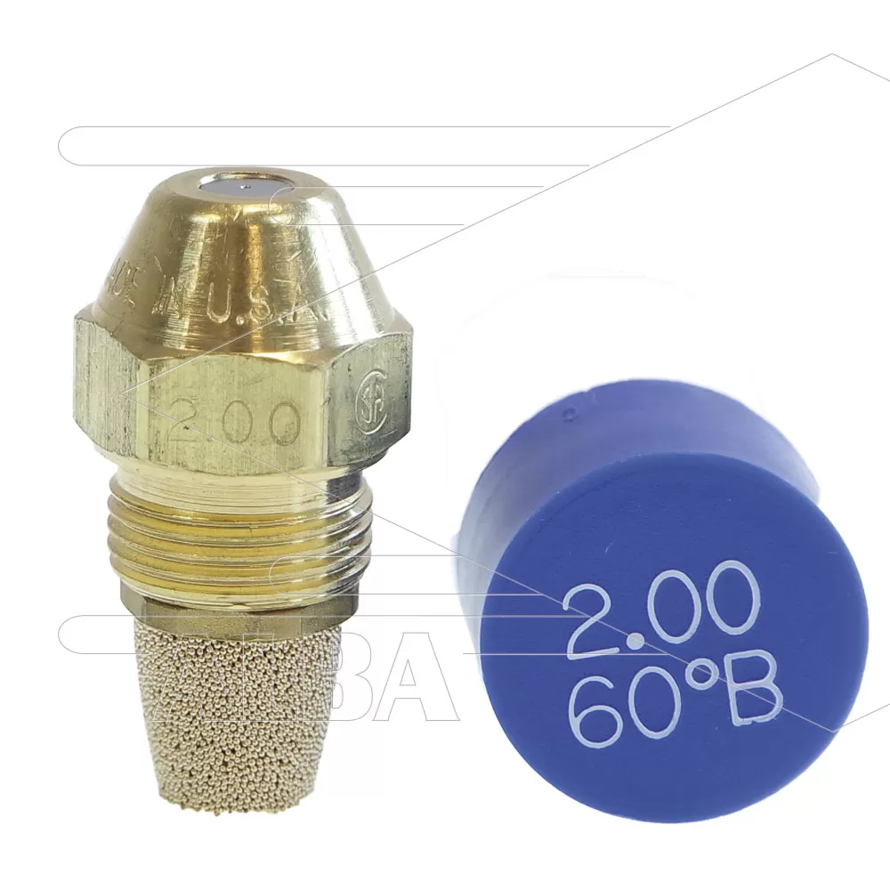 Verstuiver Delavan 2,00 - 60° B - volkegel - Afbeelding 1