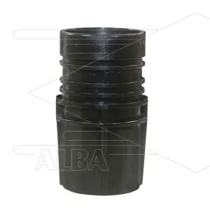 Slangmof - slangzijde Ø38mm - ketelzijde Ø58mm