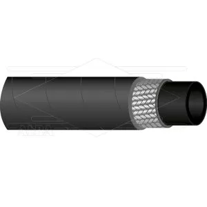 Hogedrukslang - 1SN-315-08 (5/16") - zwart - 315 Bar - Ø14,7mm - 150°C