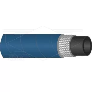 Hogedrukslang - 1SN-315-08 (5/16") - blauw - 315 Bar - Ø14,7mm - 150°C